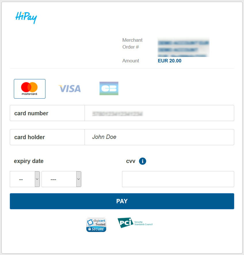 Payment Page Html Template Free